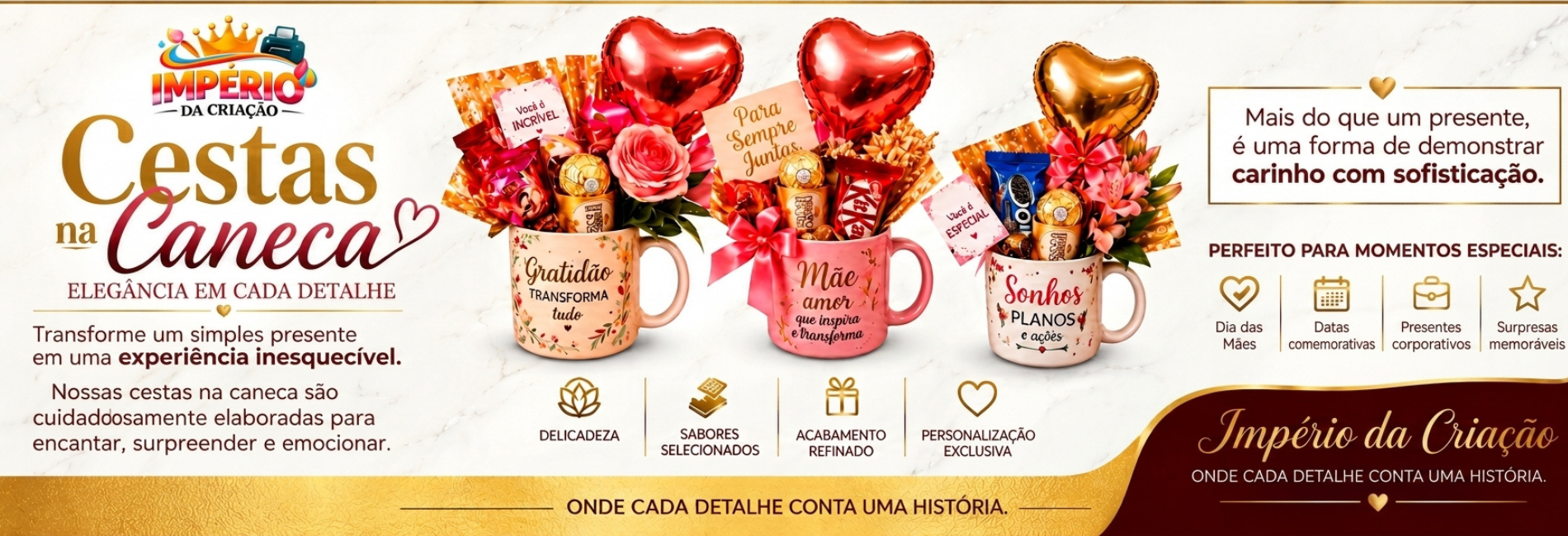 Cesta na Caneca