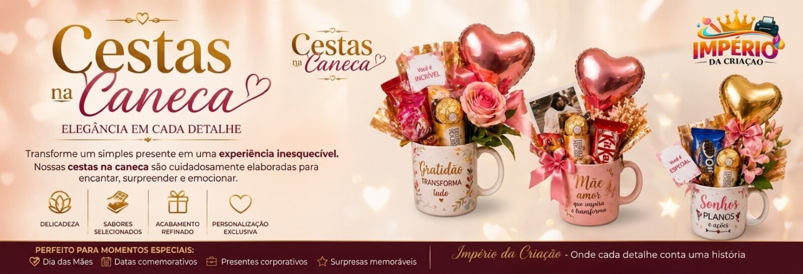 Cesta na Caneca