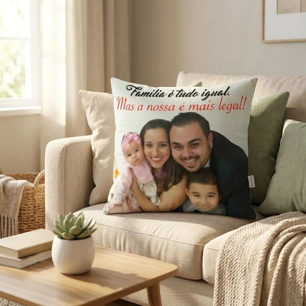 Almofada Minha Família