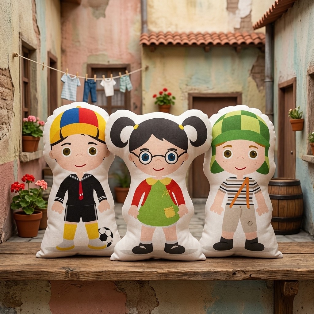 Almofada Naninha Turma do Chaves
