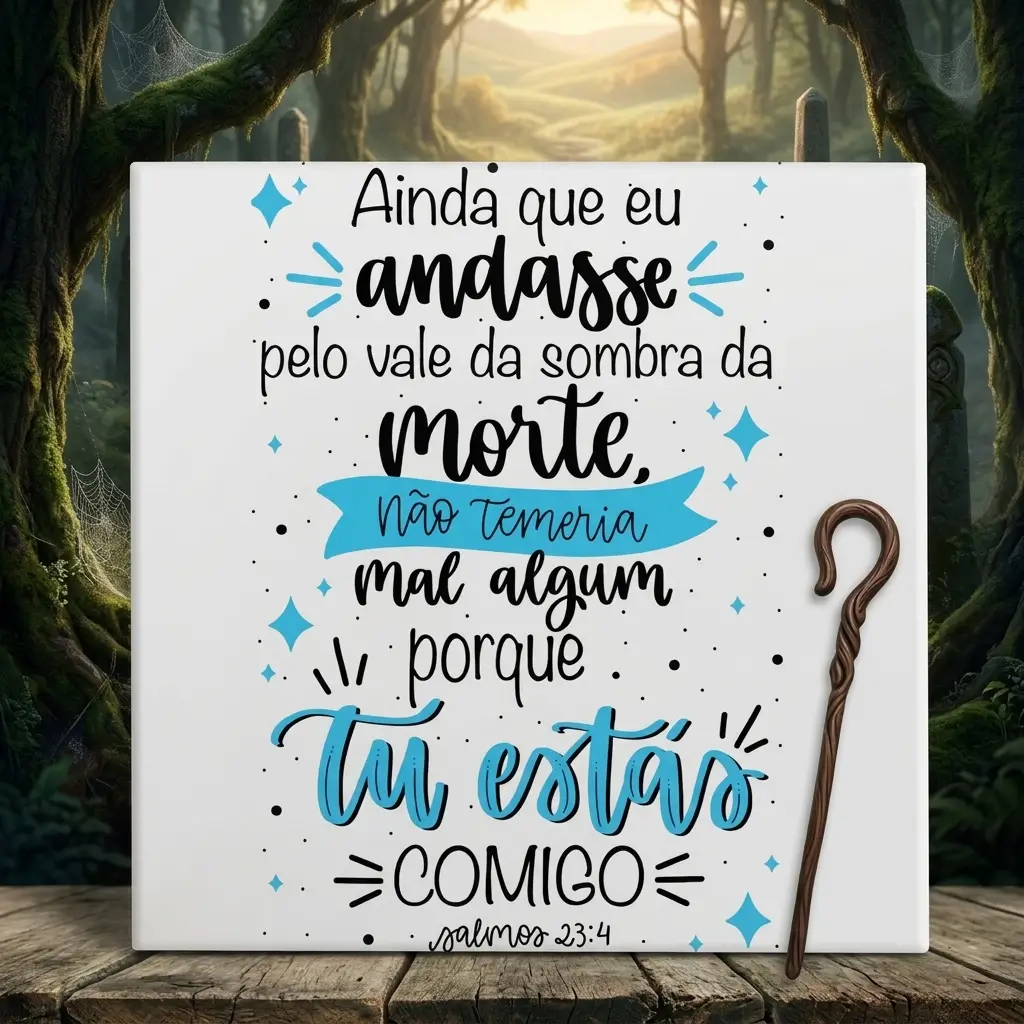 Azulejo Ainda que Eu Andasse
