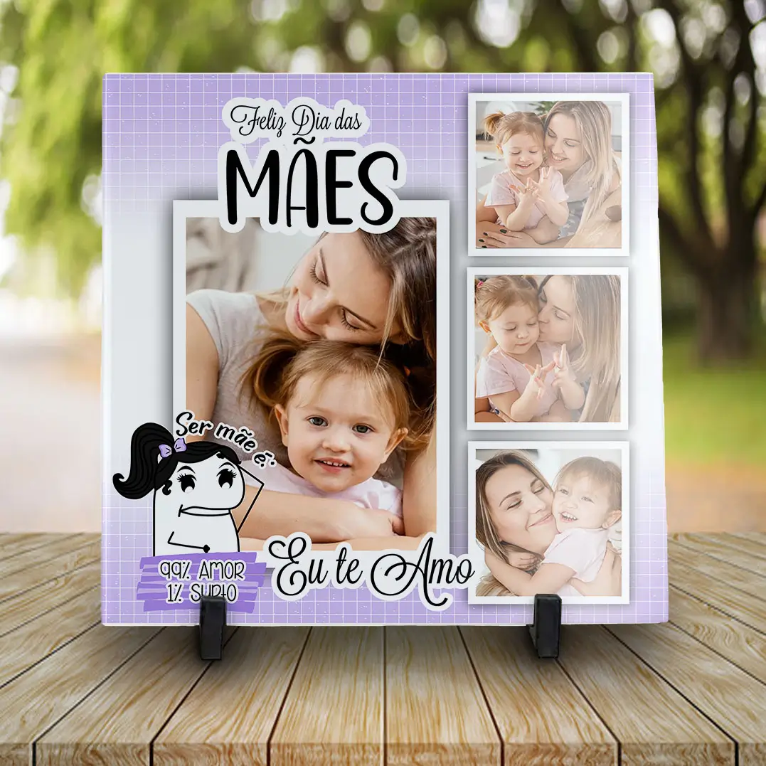 Azulejo Dia das Mães Ser Mãe é