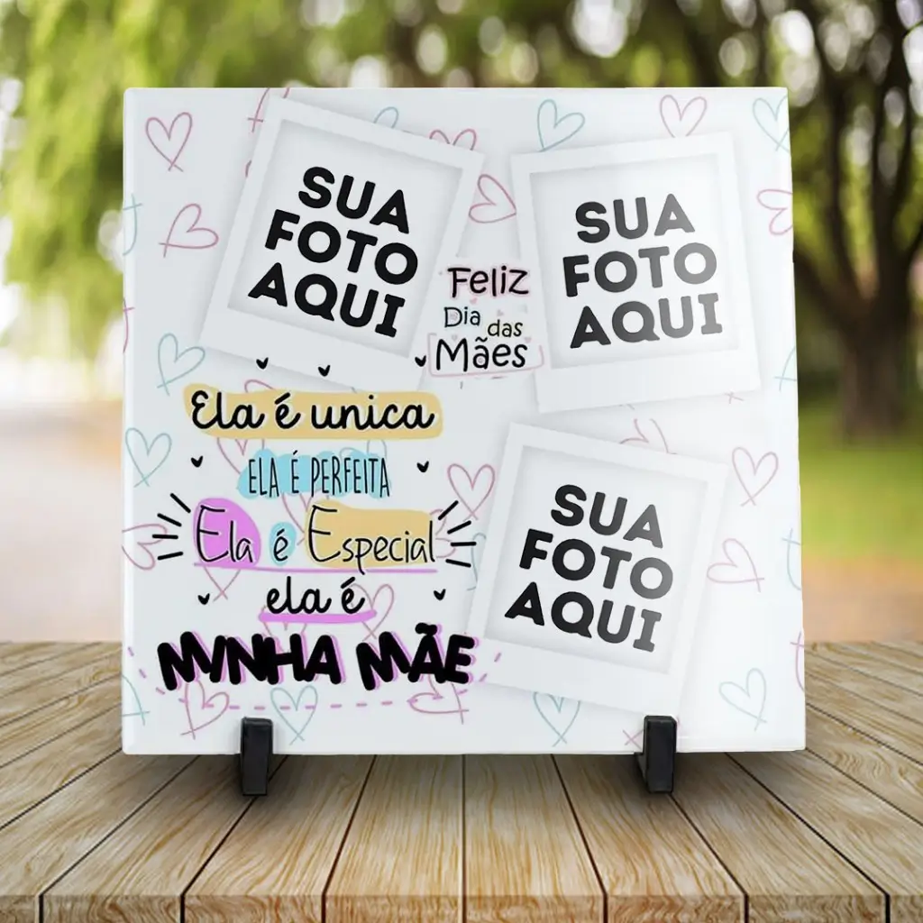 Azulejo Dia Das Mães Ela é Unica