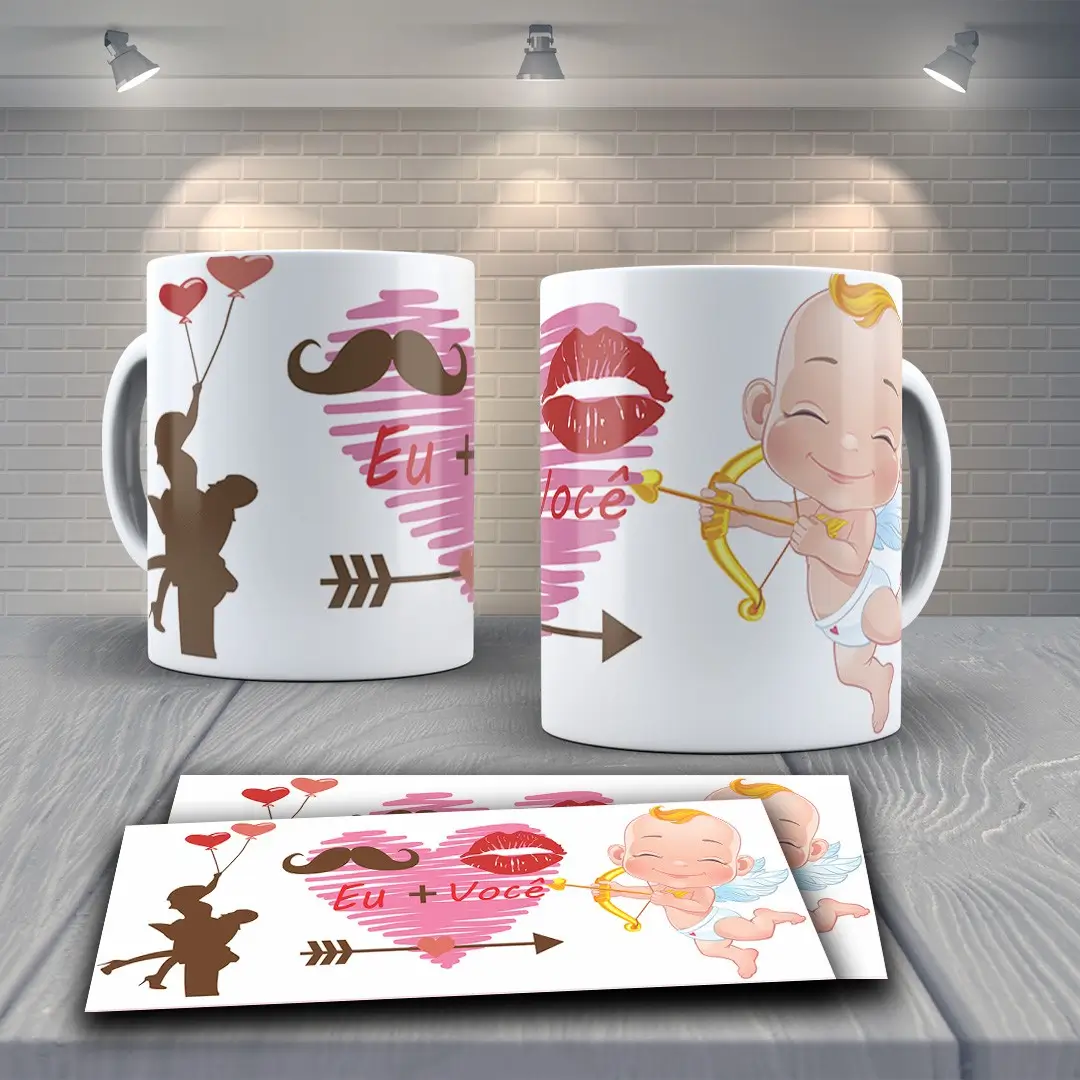 Caneca Branca Cupido