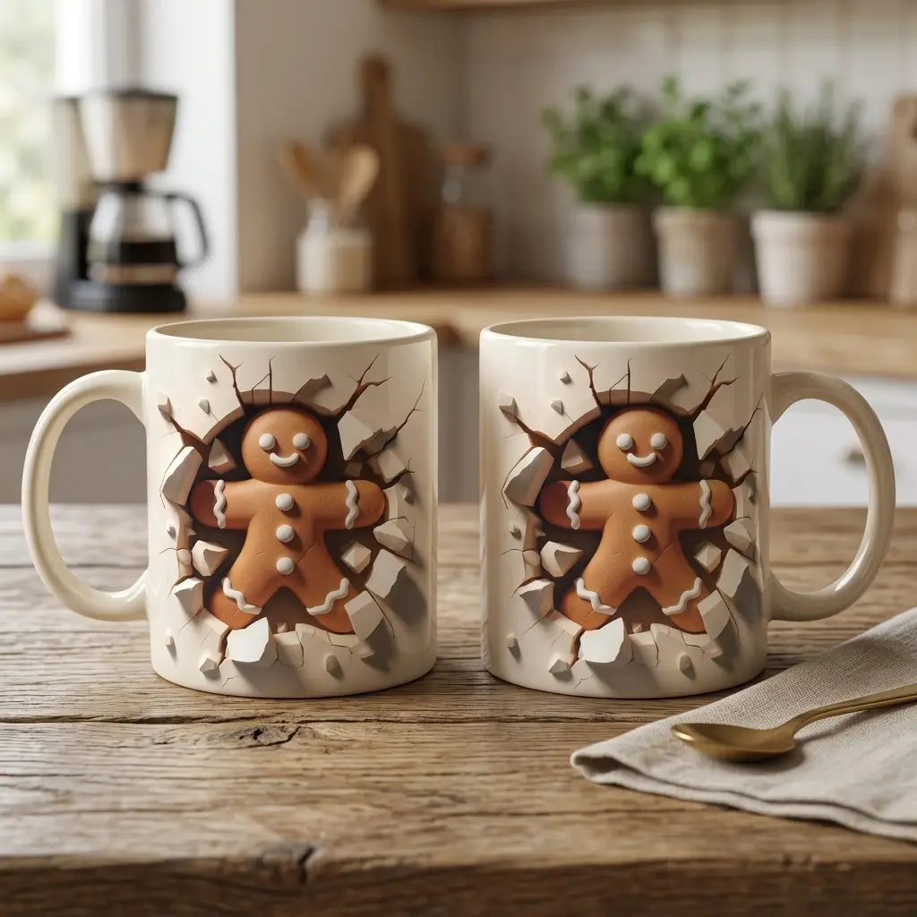 Caneca 3D Biscoito - Miniatura