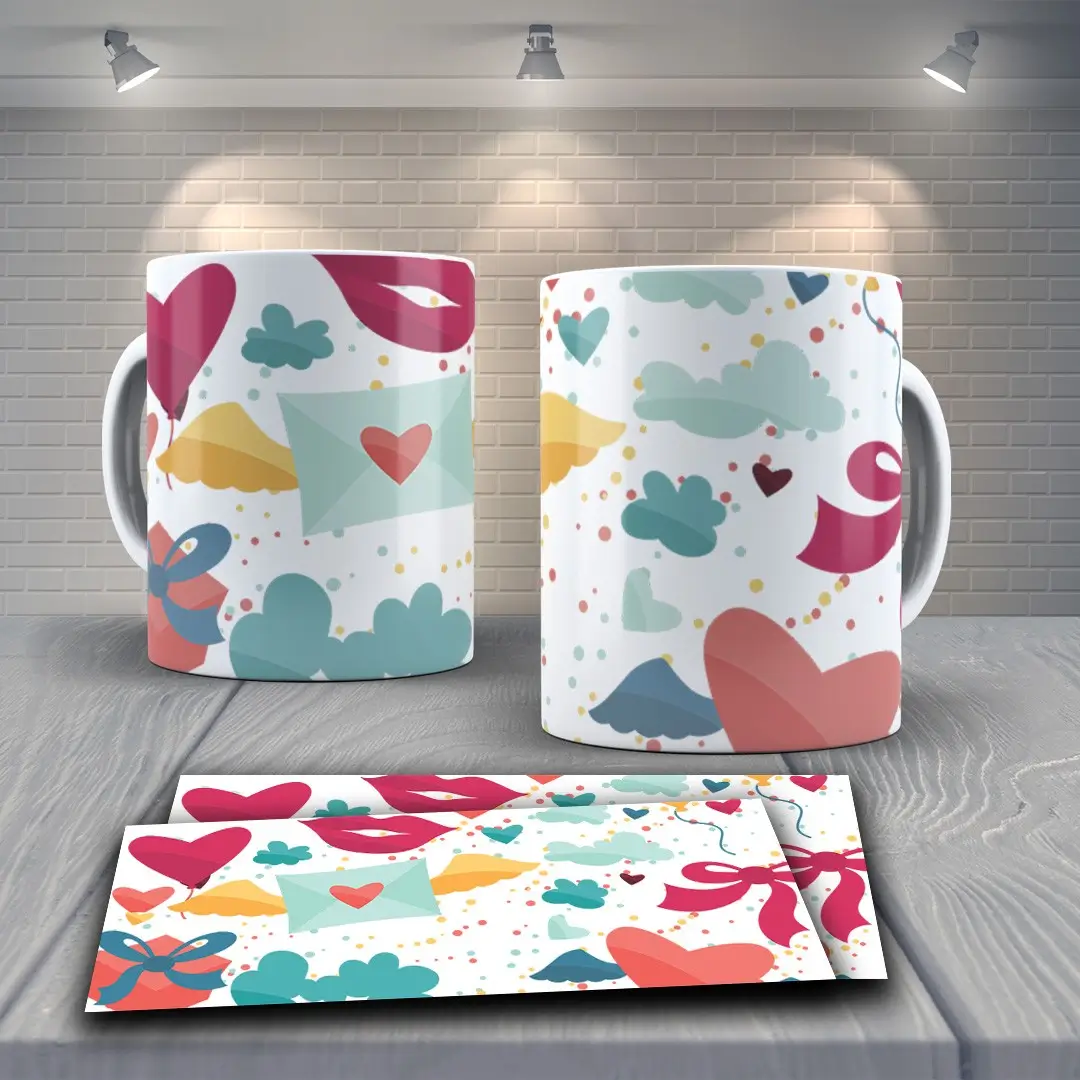 Caneca Amor Colorido