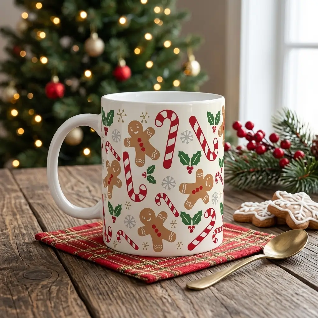 Caneca Biscoito Natal