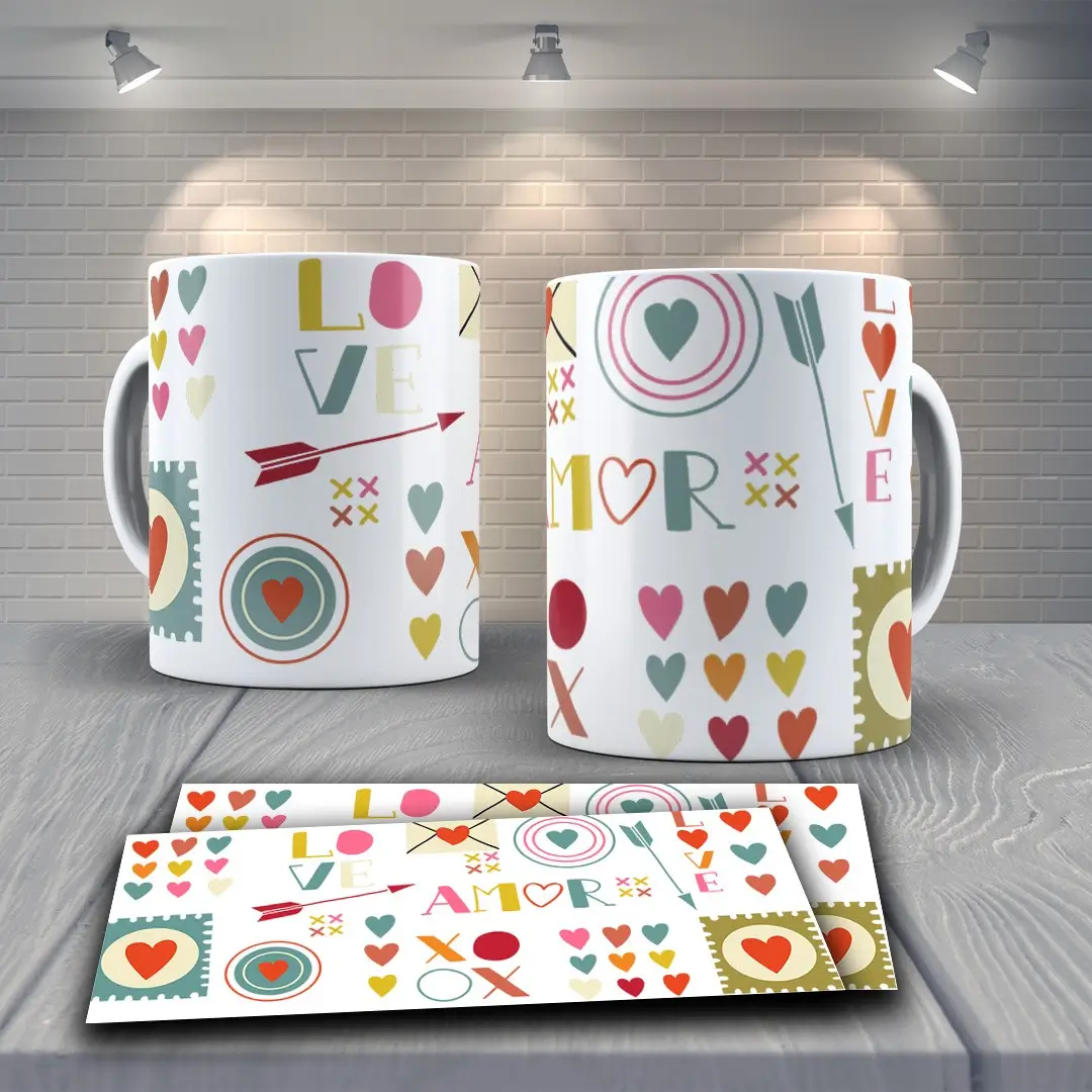 Caneca Branca Love