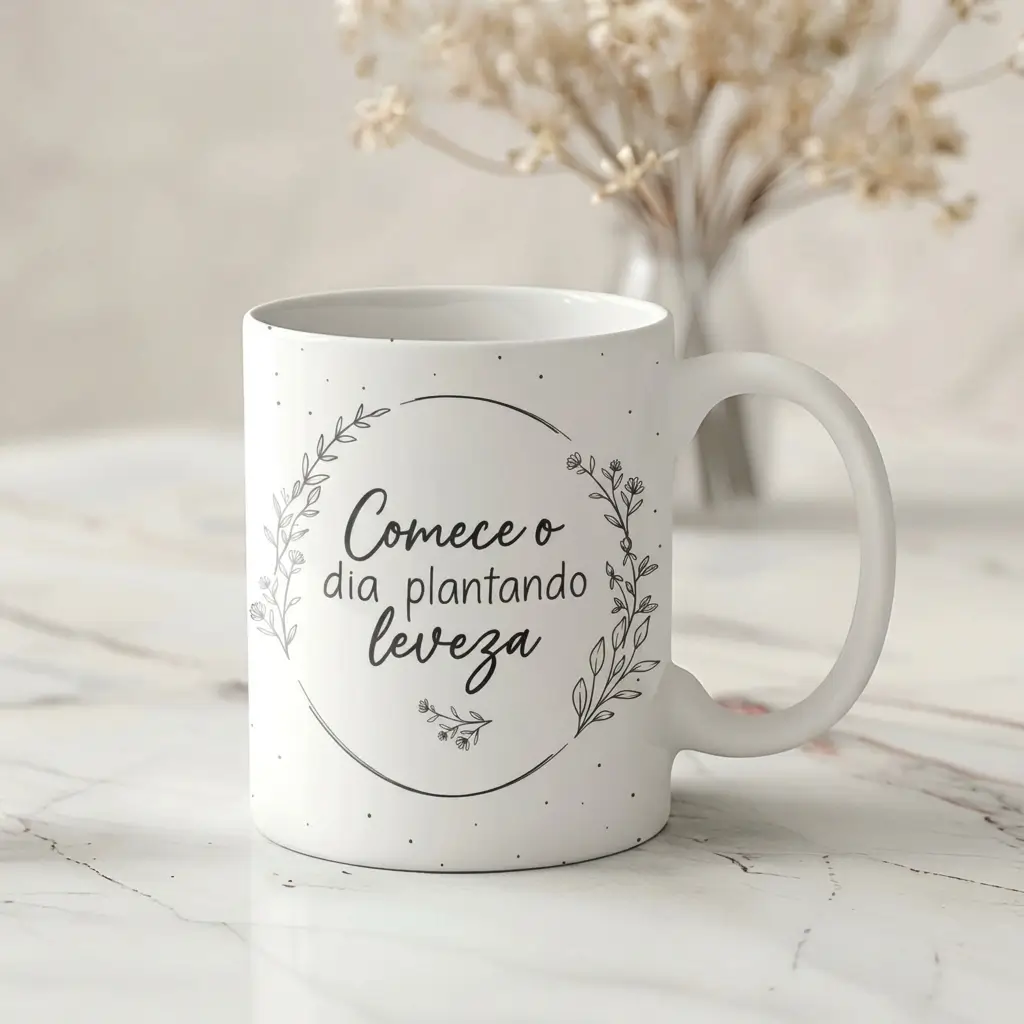 Caneca Leveza