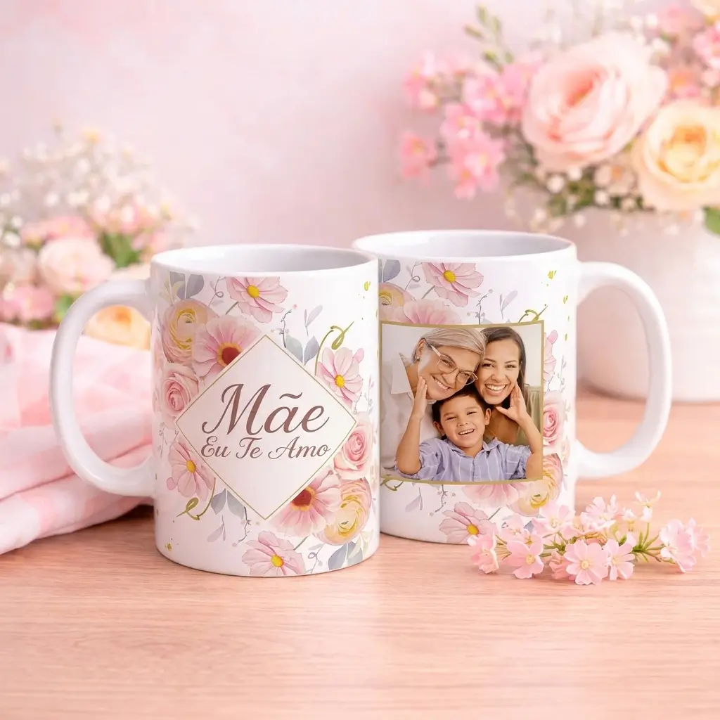 Caneca Dia Das Mães Eu Te Amo