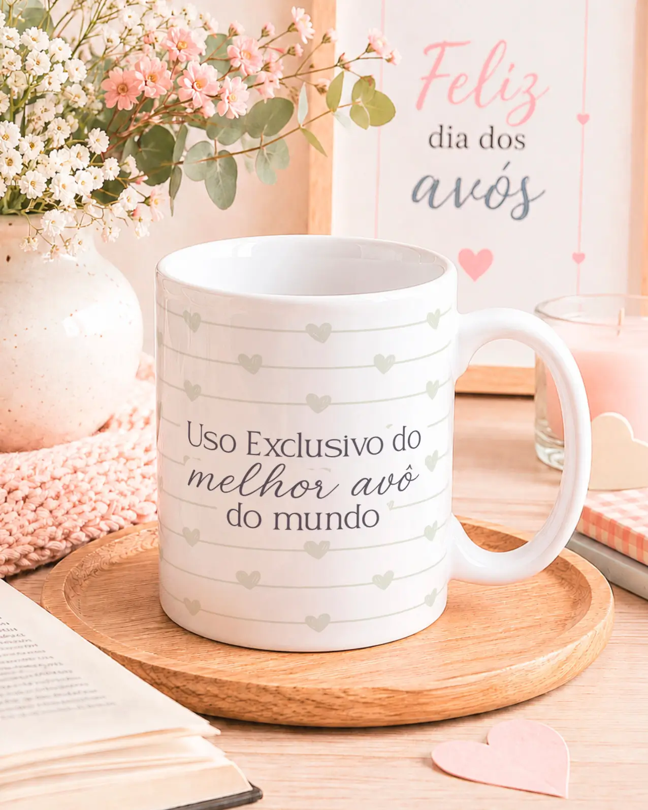 Caneca Dia Dos Avós Melhor Avô