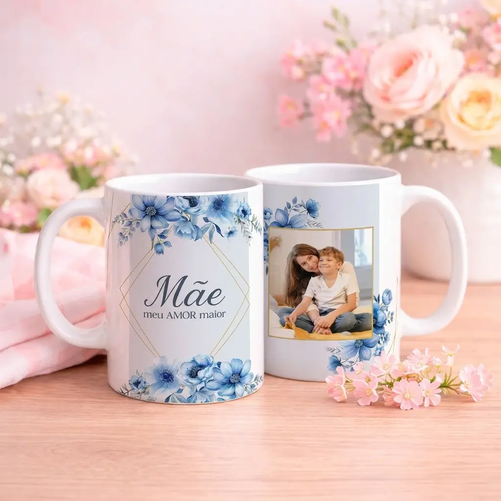 Caneca Dia Das Mães Meu amor maior
