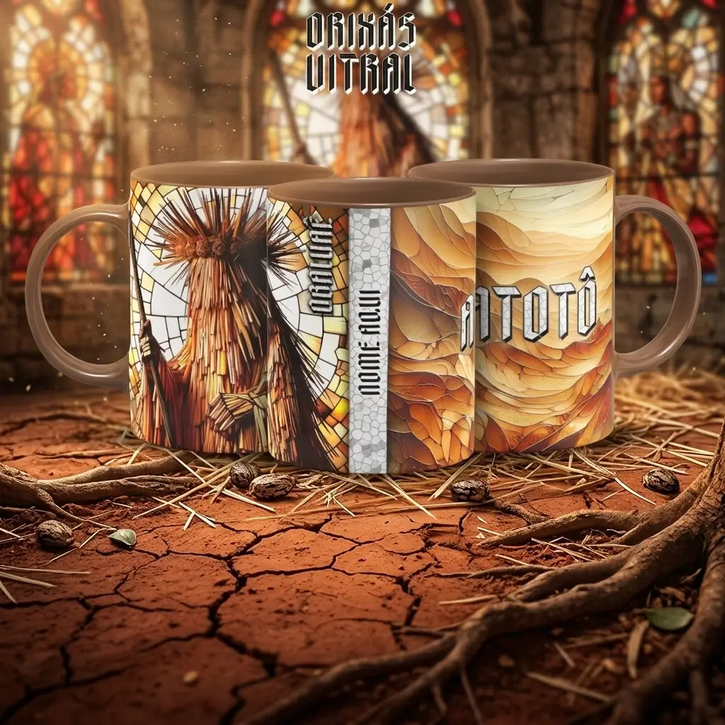 Caneca Orixá Obaluayê