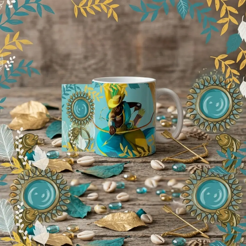 Caneca Orixá Logun Edé