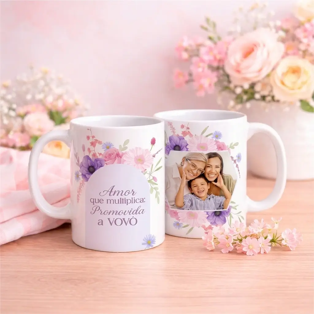 Caneca Dia Dos Avós Promovida a Vovó