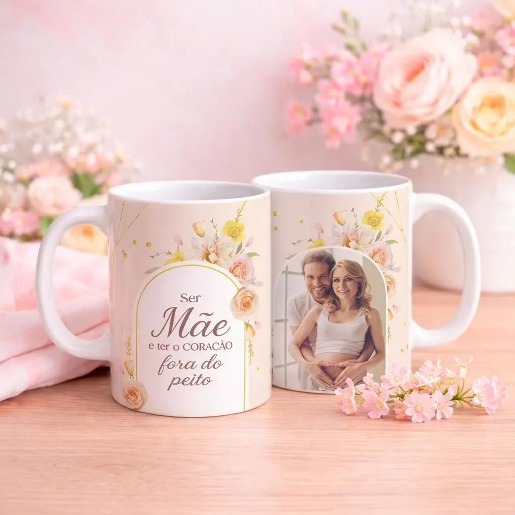 Caneca Dia Das Mães Ser Mãe