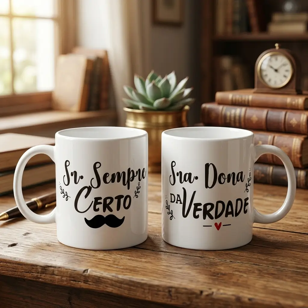 Caneca Sr e Sra