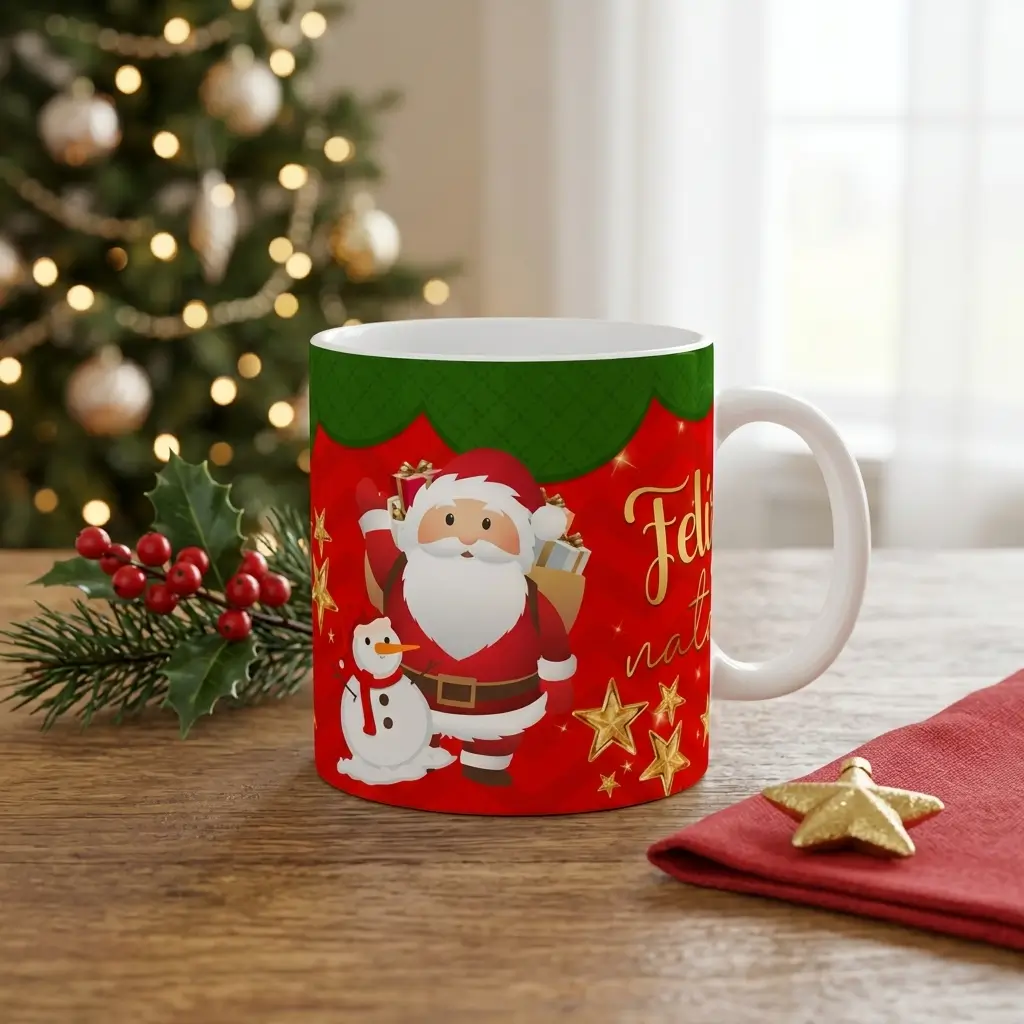 Caneca Papai Noel