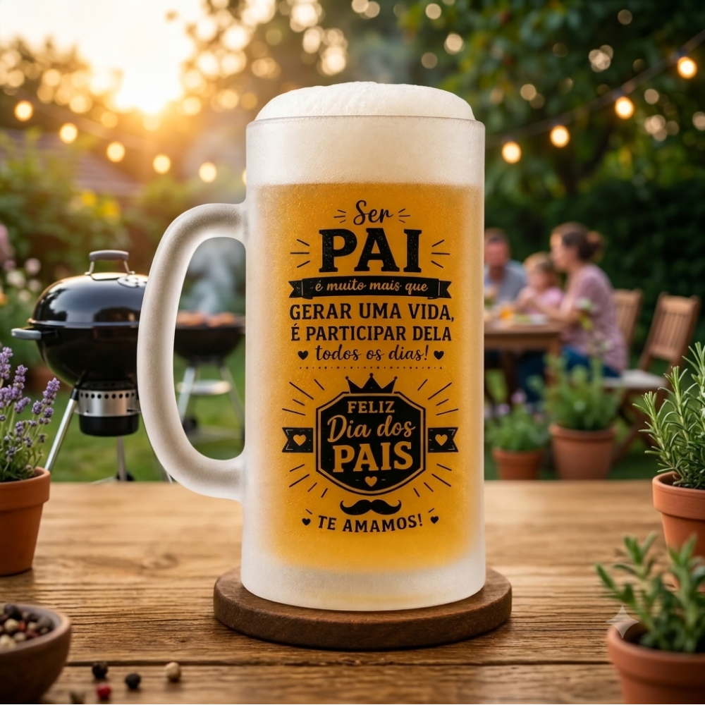 Caneca Chopp Personalizada Pai