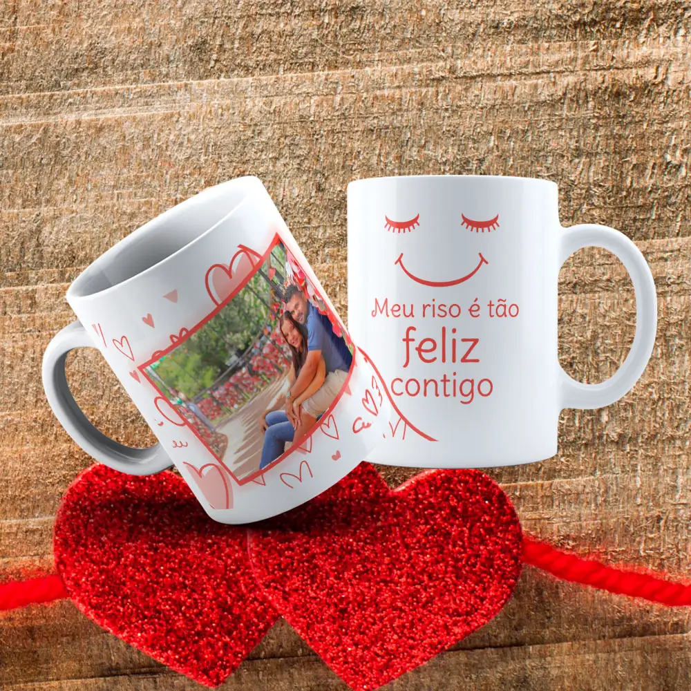 Caneca Dia dos Namorados Meu Riso