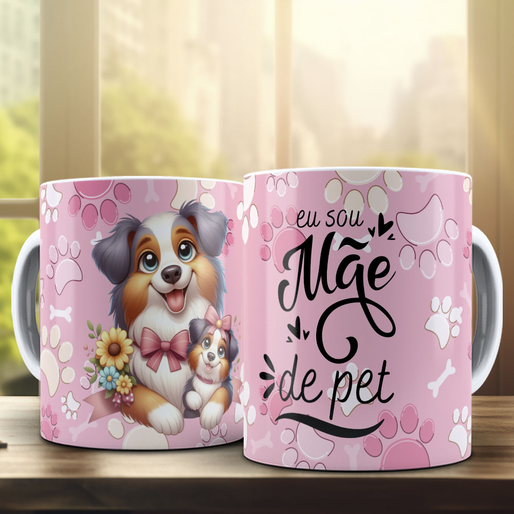 Caneca Mãe de pet 17