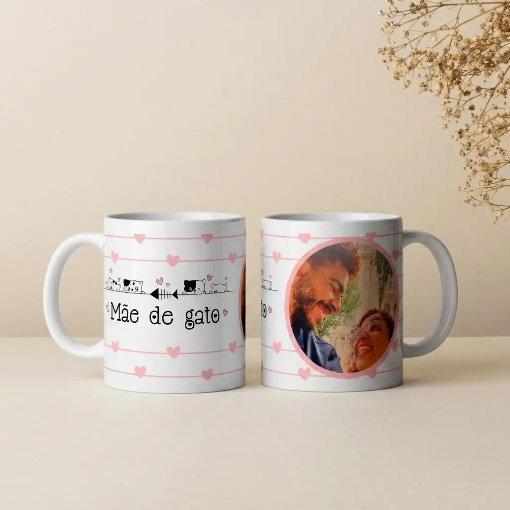 Caneca Dia Dos Namorados  Meu Gato