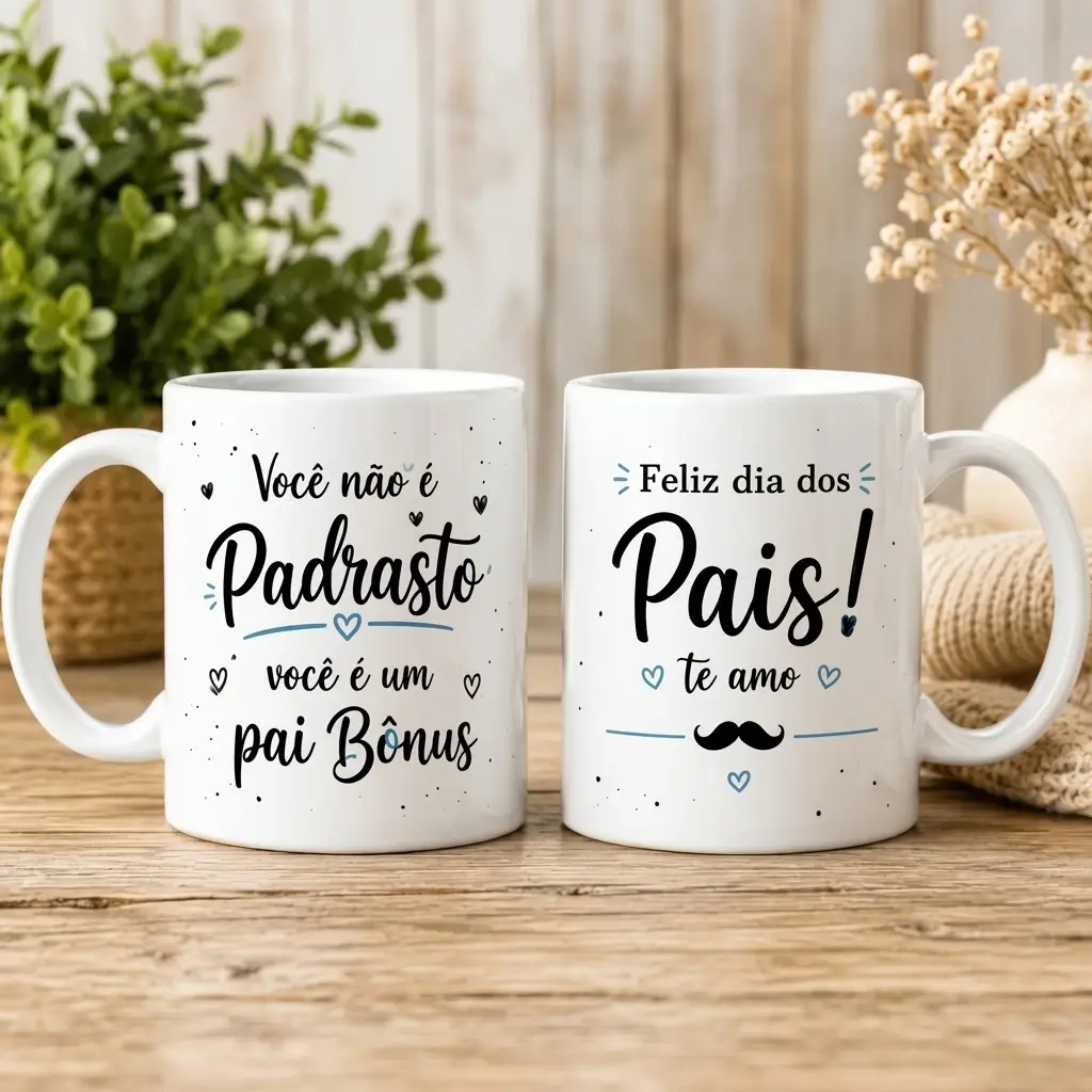 Caneca Pai de Coração