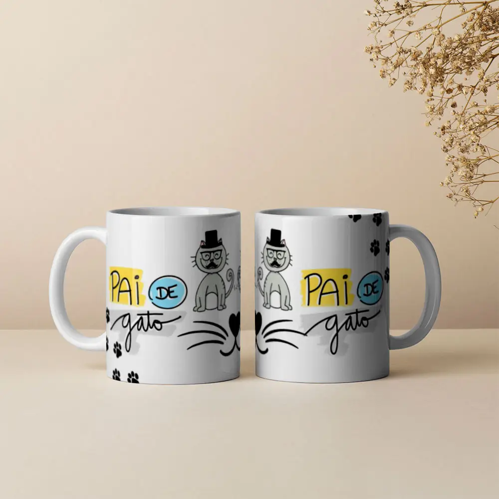 Caneca Pai de Gato