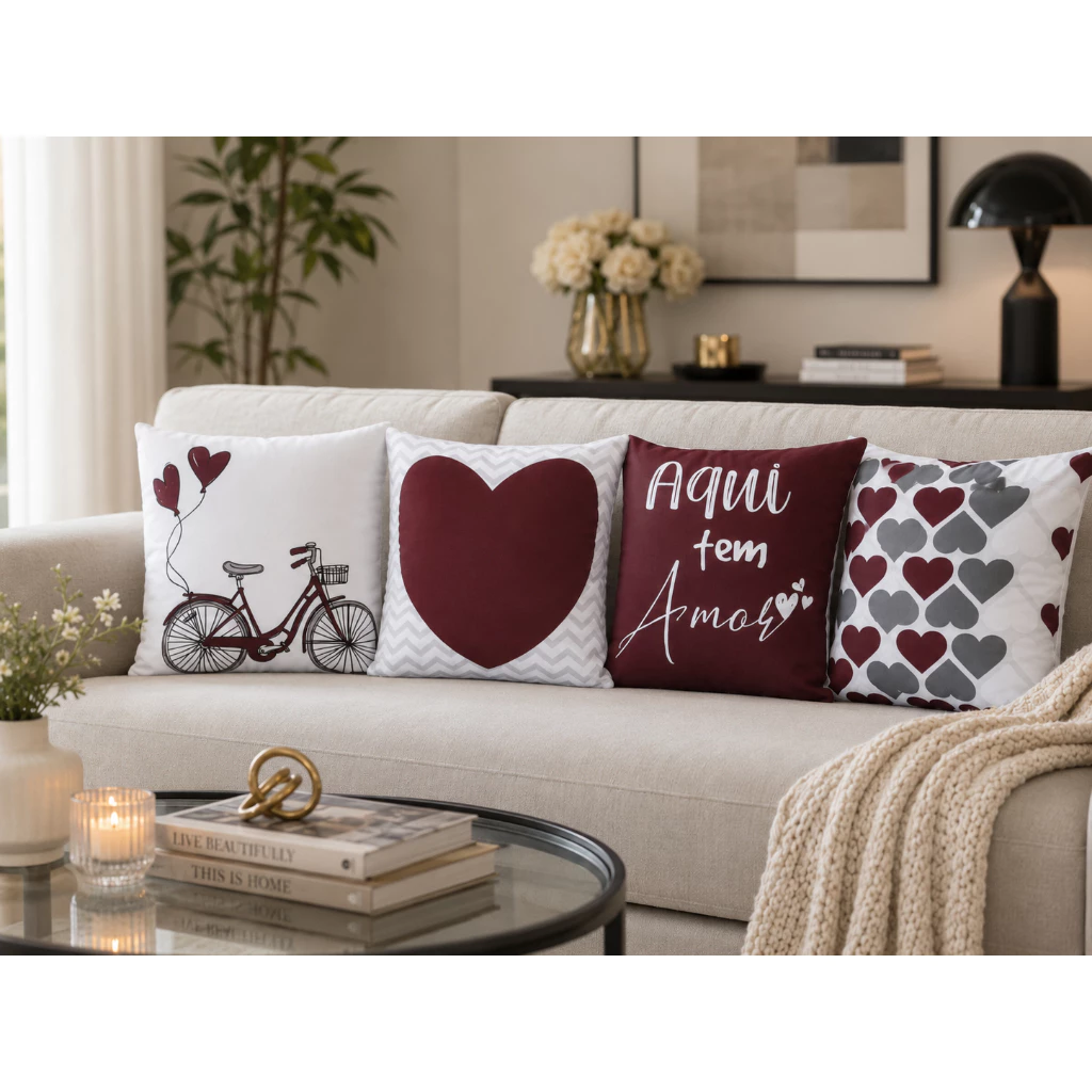 Almofadas Personalizadas 40x40 - Variação