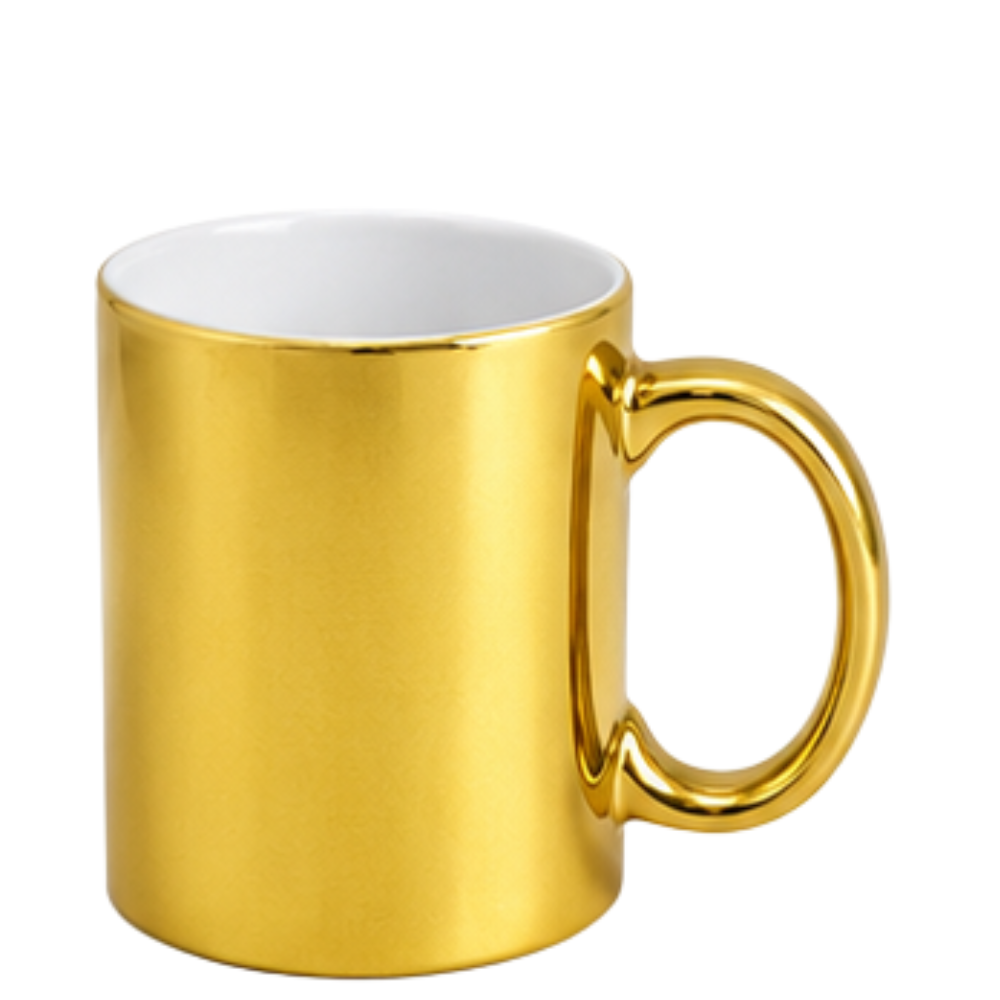 Caneca Cromada de Cerâmica - 325ml - Variação