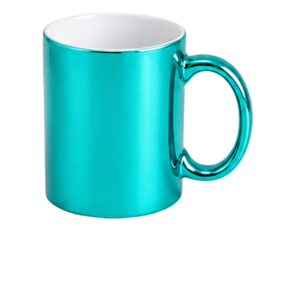 Caneca Cromada de Cerâmica - 325ml - Variação