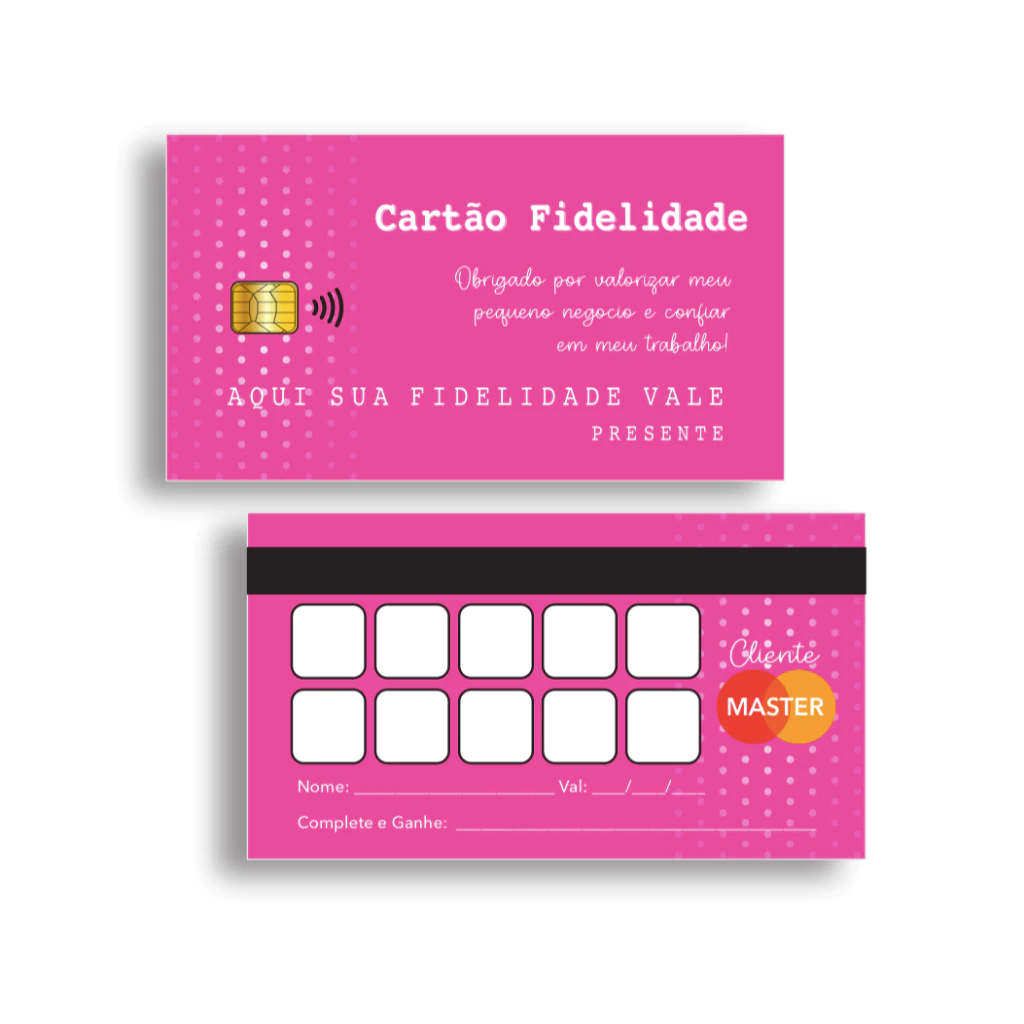 Cartão Fidelidade - Variação