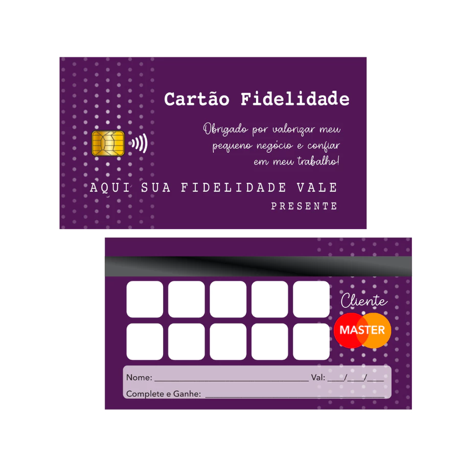 Cartão Fidelidade - Variação
