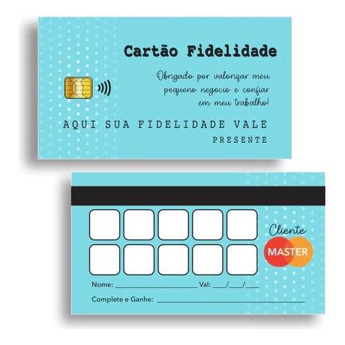 Cartão Fidelidade - Variação