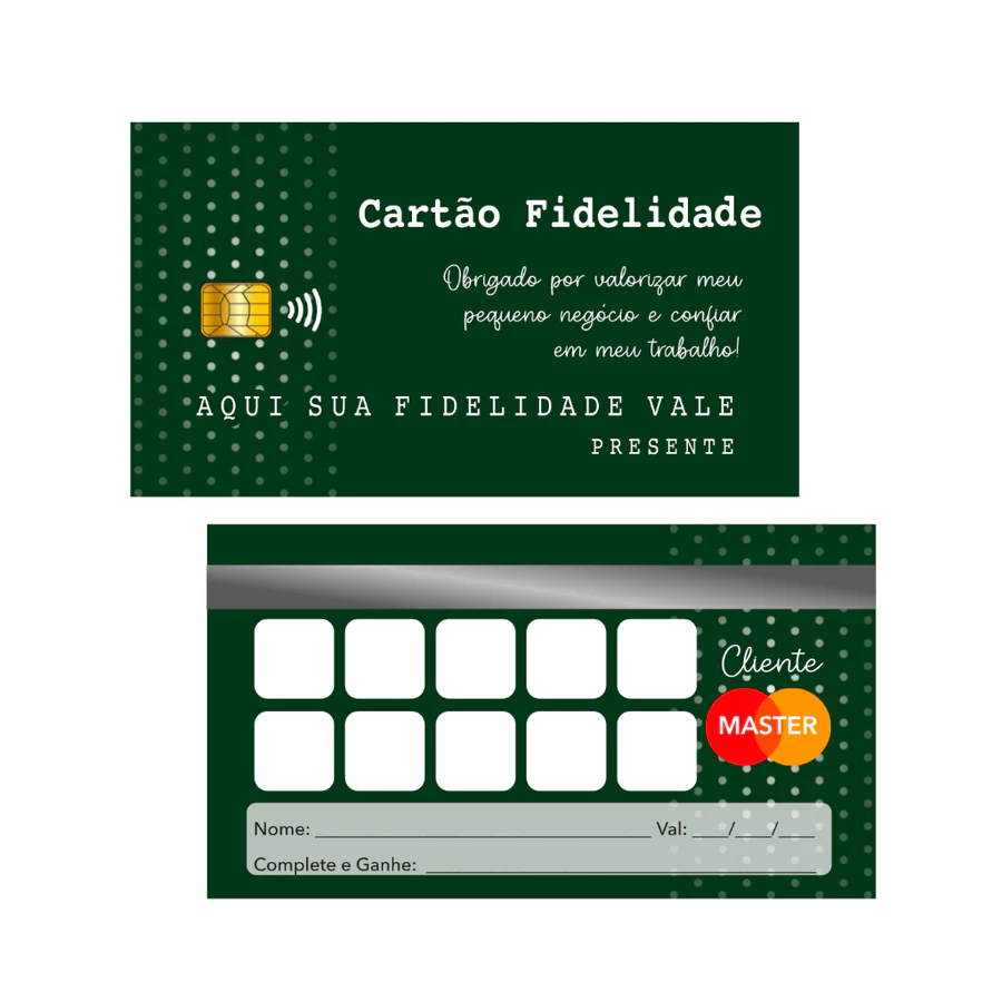 Cartão Fidelidade - Variação