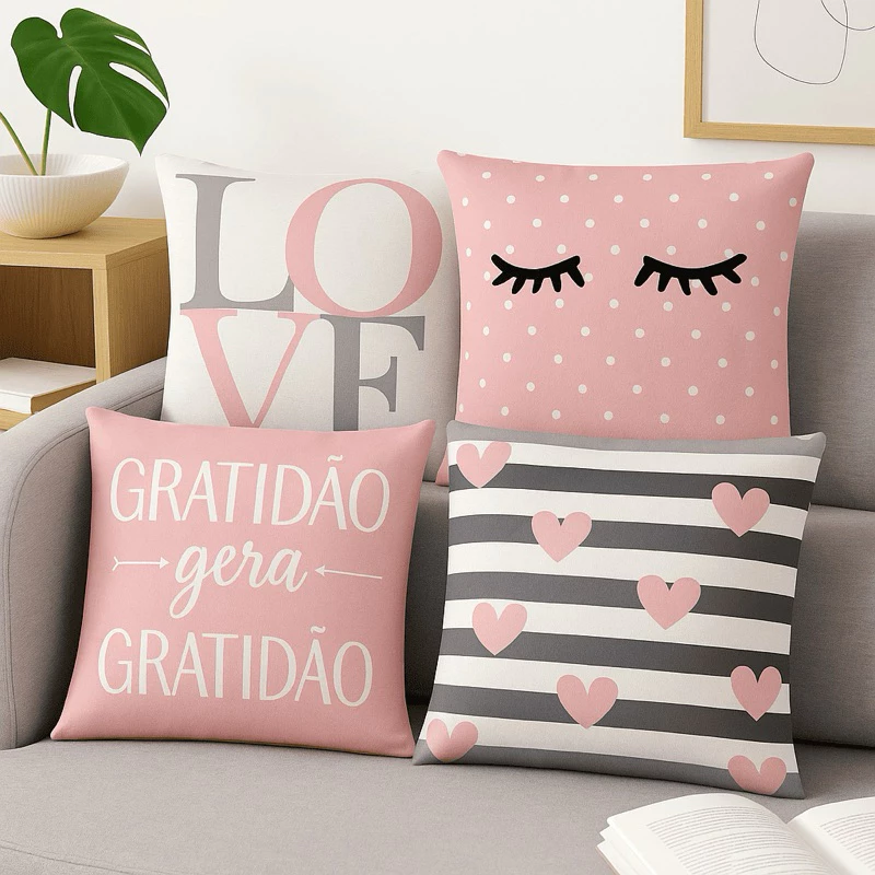Almofadas Personalizadas 40x40 - Variação